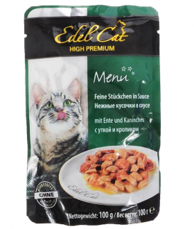 Edel Cat Premium Tavşanlı Ördekli 100 gr Kedi Maması kullananlar yorumlar